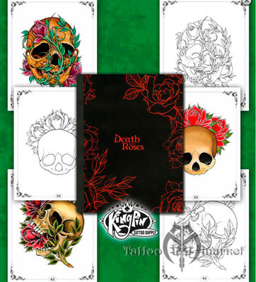 Книги, скетч-буки Death and Her Roses by Damien Friesz