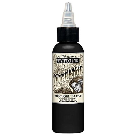 Краска Nocturnal Tattoo Ink Grey Wash Medium