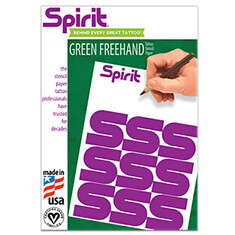 Бумага A4 зеленая для ручного перевода США - 100шт