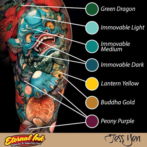 Краска Eternal Jess Yen 22 Colors Set
