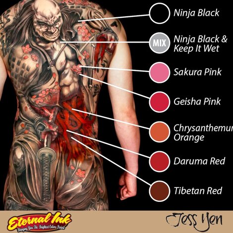 Краска Eternal Jess Yen 22 Colors Set