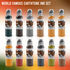 12 Color Earthtone Set
