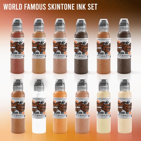 12 Color Skintone Set