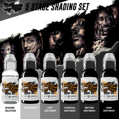 FIVE-STAGE SHADING SET - 6шт