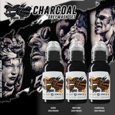 Charcoal Greywash Set (3 пигмента)