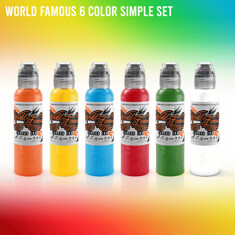 World Famous Simple Color Set (6 пигментов)