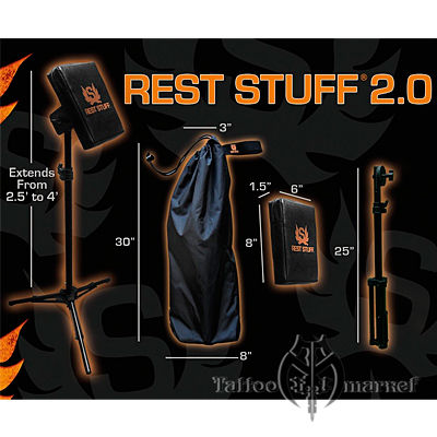 Rest Stuff Tattoo Arm Rest – Compact Travel