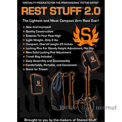Rest Stuff Tattoo Arm Rest – Compact Travel