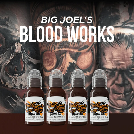 Краска World Famous Tattoo Ink Big Joel's - Blood Works #2