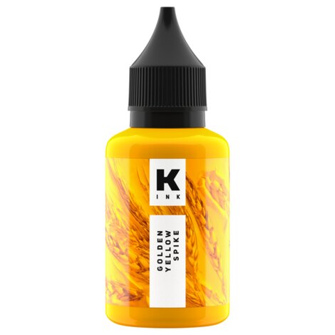 Пигмент КРАСКА Tattoo Ink Золотисто-Желтый Колос