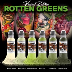 Rotten Greens Vincent Zattera Set (6 пигментов)