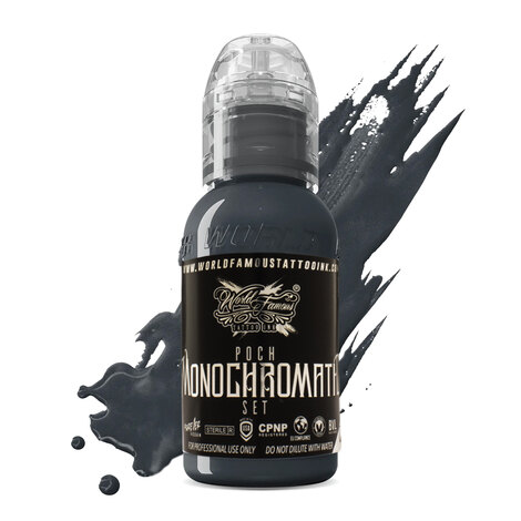 Краска World Famous Tattoo Ink Poch's Monochromatic - B