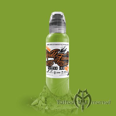 Краска World Famous Tattoo Ink Vincent Zaterra - Musk Lime
