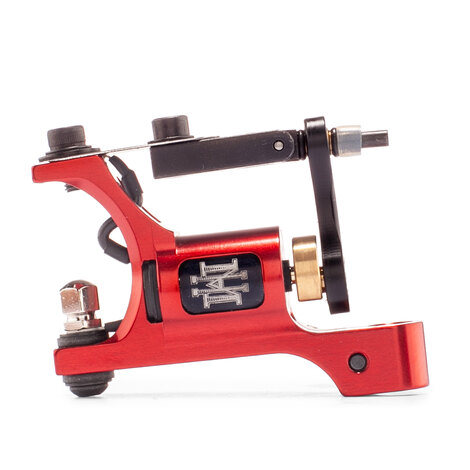 Тату машинка HM Tattoo Machines MINI EVOLUTION ROTARY FINE LINE RED CCORD