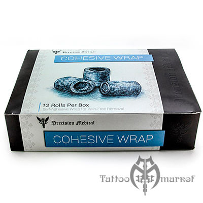 Средства ухода за татуировкой Medical Cohesive Wrap Black