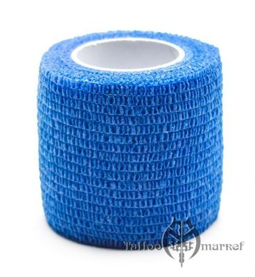 Средства ухода за татуировкой Medical Cohesive Wrap Blue