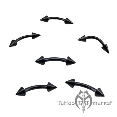 Микро-бананы "Черная линия" с шипами 3мм