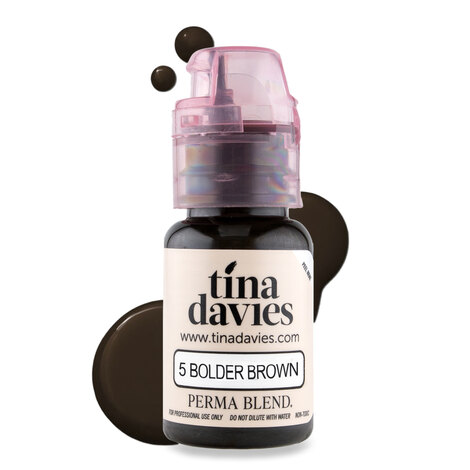 Пигмент Perma Blend Tina Davies 'I Love INK' 5 Bolder Brown