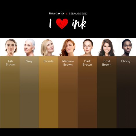 Пигмент Perma Blend Tina Davies 'I Love INK' 5 Bolder Brown