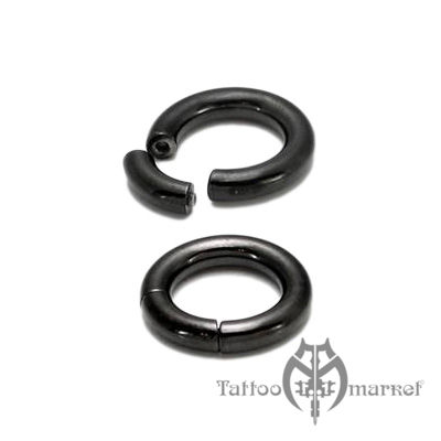 Кольцо сегментное (черная линия), диаметр 13мм, толщина 3мм