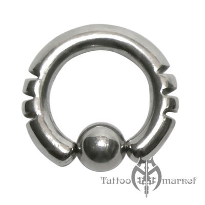 Кольцо фигурное №6, диаметр 12мм, толщина 3мм