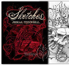 Книги, скетч-буки Sketches by Jeral Tidwell