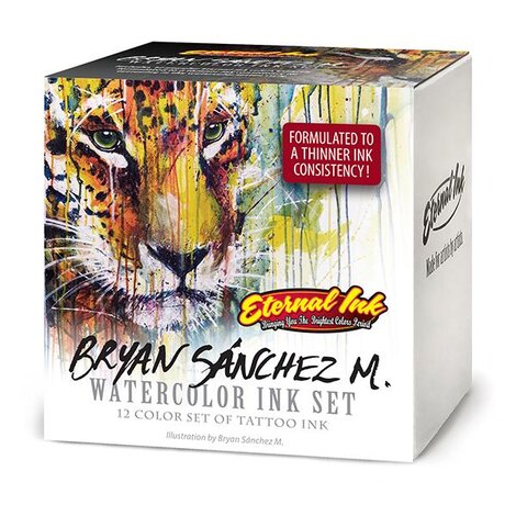 Краска Eternal Bryan Sanchez M. Watercolor 12 Ink Set