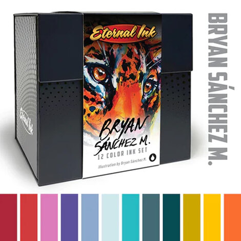 Краска Eternal Bryan Sanchez M. Watercolor 12 Ink Set