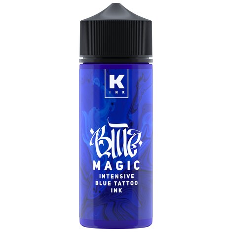 Пигмент КРАСКА Tattoo Ink BLUE MAGIC intensive BLUE 120 мл