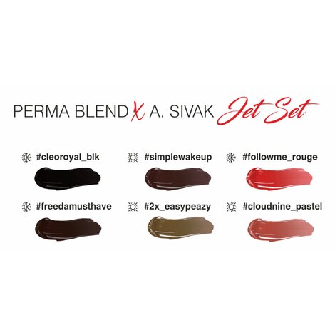 Пигмент Perma Blend A. Sivak Jet Set