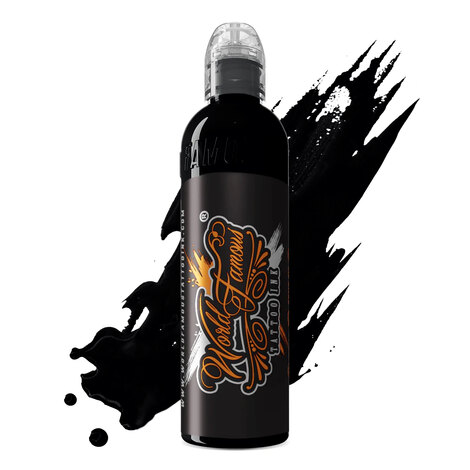 Краска World Famous Tattoo Ink Rob Richardson Black Friar GW Set - Deep Black
