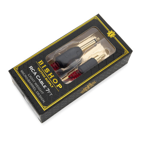 Клип-корд для машинки Bishop Premium Lightweight RCA Cord - 7 ft.