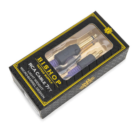 Клип-корд для машинки Bishop Premium Lightweight RCA Cord - 7 ft.