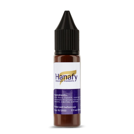 Пигмент HANAFY Hanafy Colours Pigments № 4 - Dark Brunette