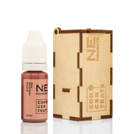 Пигмент NE PIGMENTS Серо-розовый / Пепельная роза #206