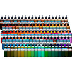 101 Color Tattoo Ink Set - набор 101 цвет
