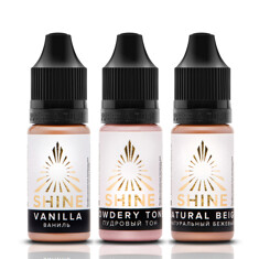 Пигмент для татуажа SHINE Natural Beige / Натуральный бежевый