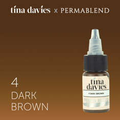 Tina Davies 'I Love INK' 4 Dark Brown  ГОДЕН до 05.2022