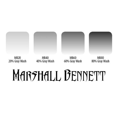 80% Gray Wash Marshall Bennett