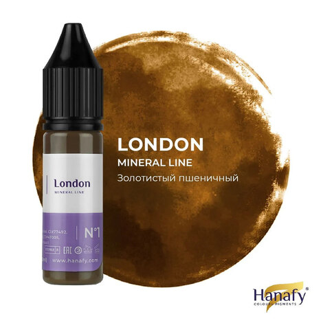 Hanafy Colours Pigments Mineral Line №1 - London