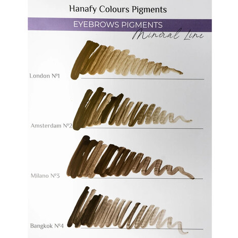 Hanafy Colours Pigments Mineral Line №1 - London