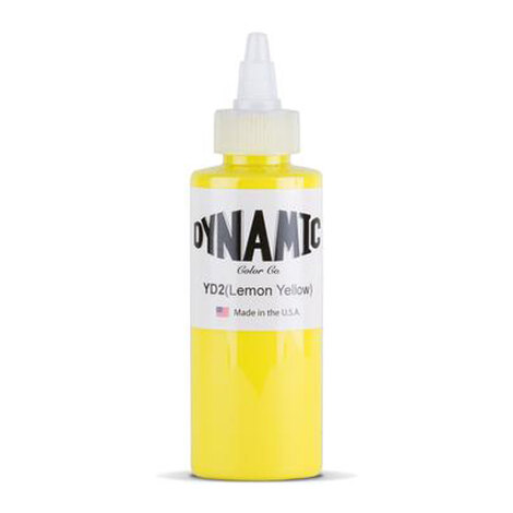 Краска Dynamic Colors Lemon Yellow - Лимонный Желтый