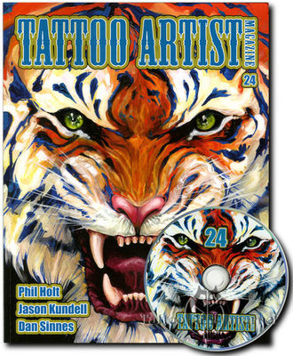 Tattoo Artist Magazine 24 W/DVD