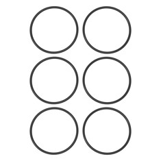 Flux body O-Rings - 6 Pack