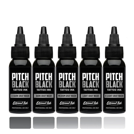 Краска Eternal Pitch Black X-Light Gray Wash