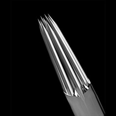 KWADRON 0.35mm medium taper 9RL - ГОДЕН до 11.2025