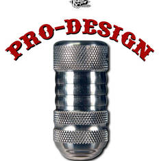 Pro-Design Stainless Custom 1" Grip (C)