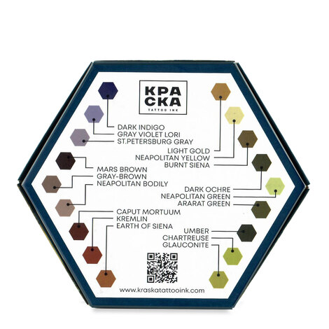 Пигмент КРАСКА Tattoo Ink Neapolitan Green