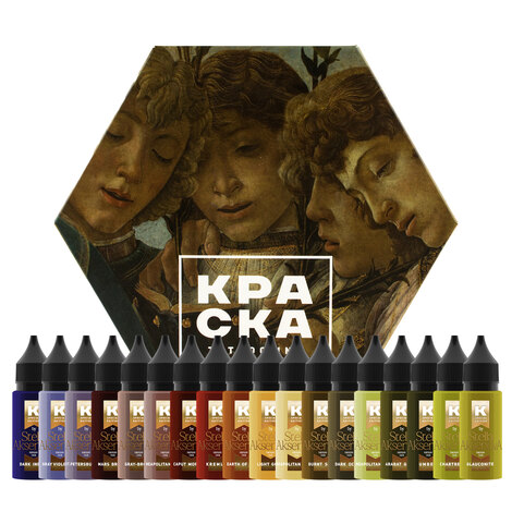 Пигмент КРАСКА Tattoo Ink Neapolitan Green