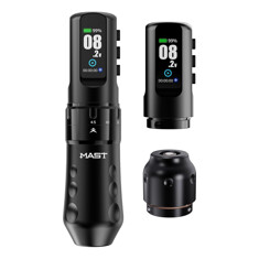 Flip 4 Pro Tattoo Machine Set (2.5 - 4.5мм) - Black